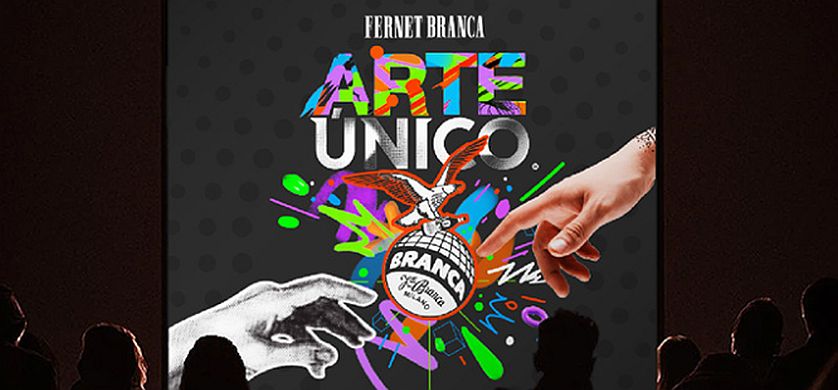 Ninch desarrolló la identidad visual de la 17ª edición de Arte Único para Fratelli Branca