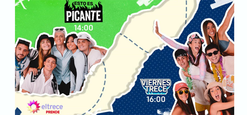 eltrece prende en la temporada de verano con dos propuestas centradas en las audiencias más jóvenes