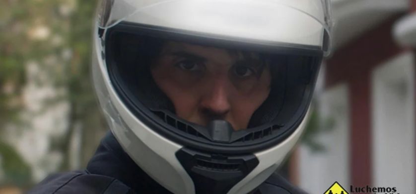 Campaña de Luchemos por la vida: "Cuidate, vos que tenés cerebro, usá casco"