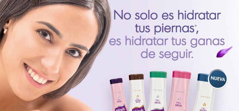 Crema corporal Hinds lanza su campaña "Hidrata la vida"