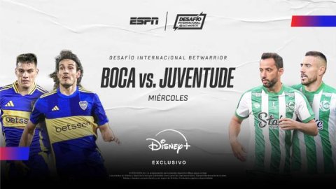 Disney+ presenta el primer amistoso de Boca en 2025