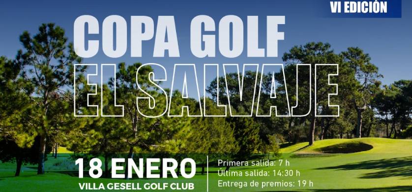 VI Edición de la “Copa Golf El Salvaje' en Villa Gesell