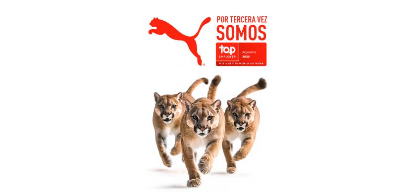 PUMA es Top Employer 2025 en Latinoamérica por tercer año consecutivo