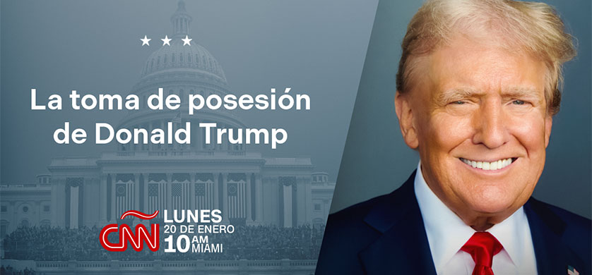 CNN en Español presenta cobertura especial de la toma de posesión de Donald Trump