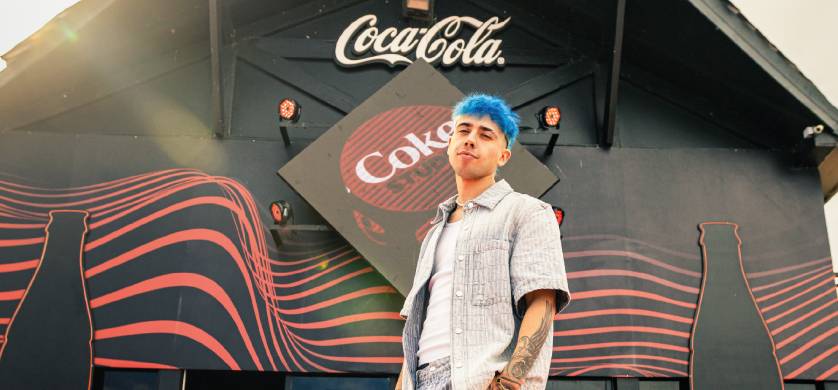 Luck Ra se presentó en Mar del Plata como parte de la propuesta de verano de Coca-Cola