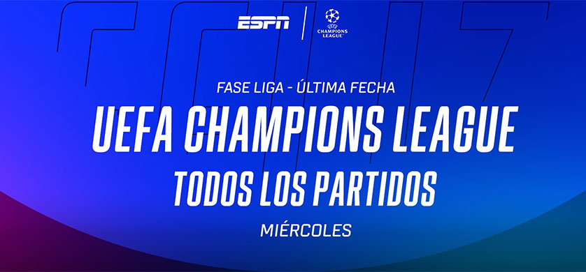 DISNEY+ transmite en vivo todos los partidos de la UEFA Champions League