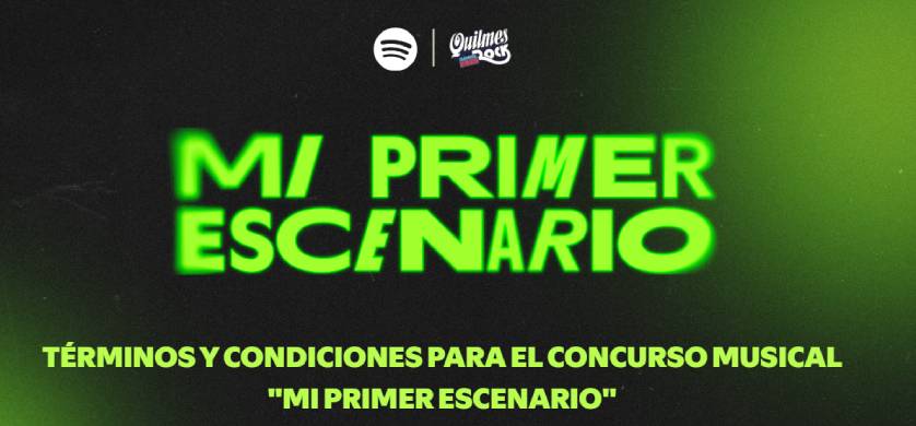 Spotify presentó “Mi primer Escenario”, su primer concurso para artistas emergentes en Argentina