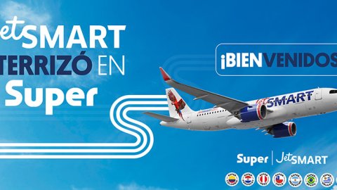SUPER es la nueva agencia regional de JetSMART
