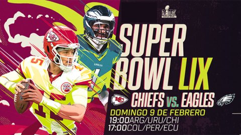 Super Bowl LIX: Dónde ver? Día, hora, canal de TV y streaming online