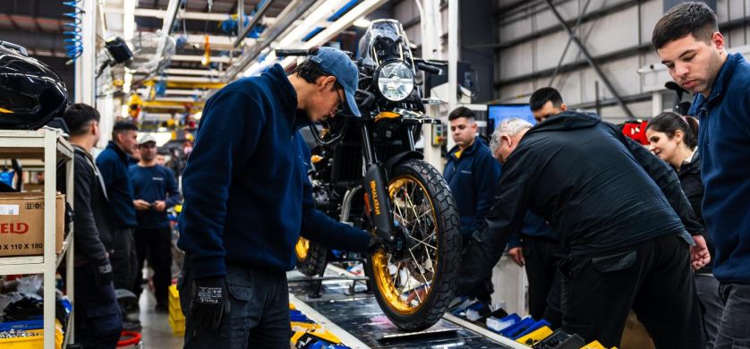 Royal Enfield cierra el primer mes del año en Argentina con un incremento en ventas