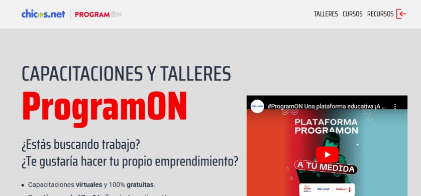 ProgramON abre inscripciones con nuevos talleres gratuitos sobre inteligencia artificial