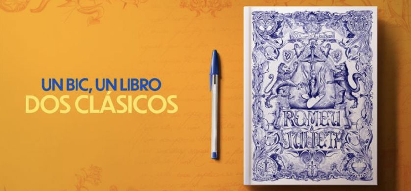 BIC celebra 75 años del icónico bolígrafo BIC Cristal con el proyecto 'Un BIC, Un Libro, Dos Clásicos'