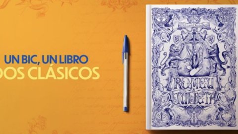 BIC celebra 75 años del icónico bolígrafo BIC Cristal con el proyecto 'Un BIC, Un Libro, Dos Clásicos'