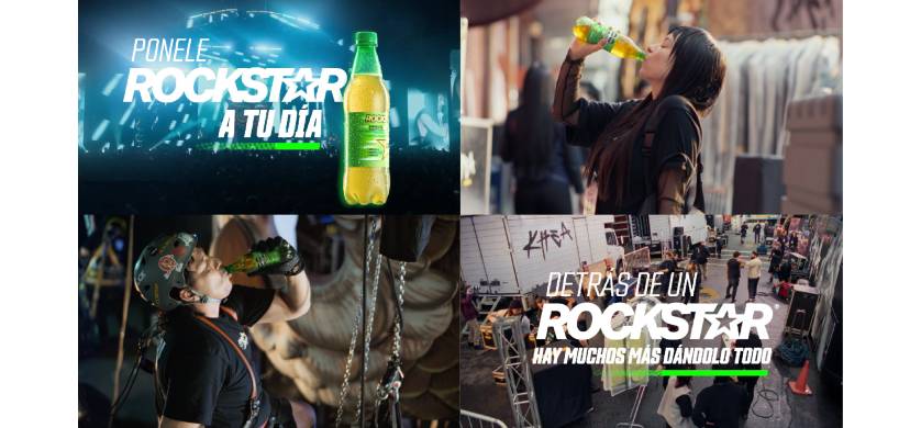 "Lado B", la campaña de Springtime para Rockstar de PepsiCo