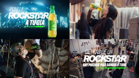 "Lado B", la campaña de Springtime para Rockstar de PepsiCo