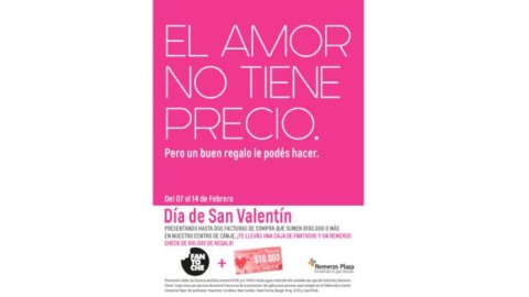 “El Amor no tiene precio”, lo nuevo de Arthur Newton para Remeros Plaza Shopping