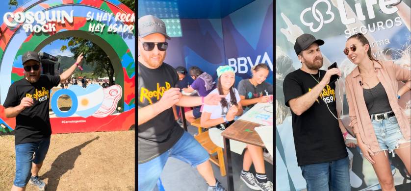 Rock&Pop 95.9 dijo presente en el Cosquín Rock 2025