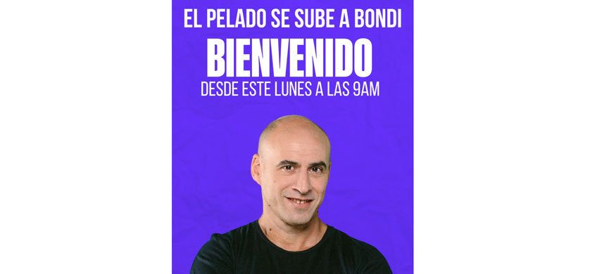 Esteban Trebucq debuta en el streaming y se suma a Bondi