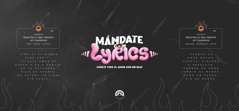 Perú: Pícaras revoluciona el amor con su campaña “Mándate con lyrics”