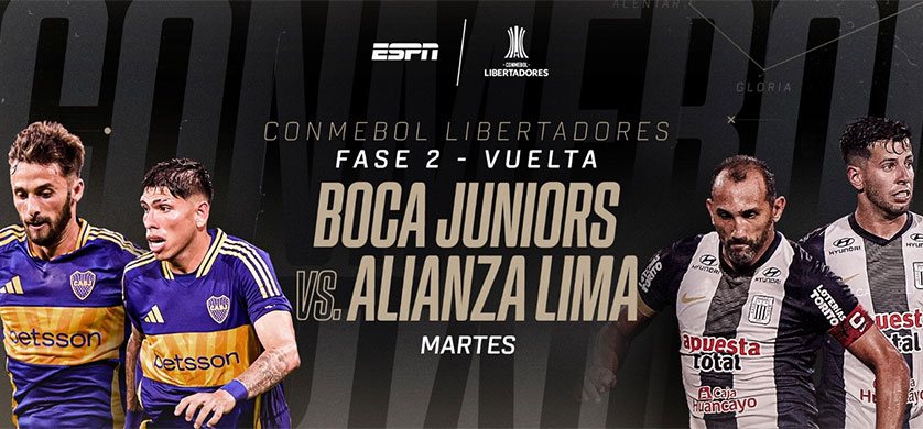 Boca-Alianza Lima CONMEBOL Libertadores: ¿Dónde ver? Día, hora, canal de TV y streaming online