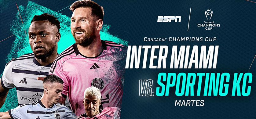 ESPN trae a DISNEY+ al Inter Miami de Messi, en su búsqueda por avanzar en la Concacaf Champions Cup