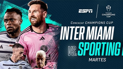 ESPN trae a DISNEY+ al Inter Miami de Messi, en su búsqueda por avanzar en la Concacaf Champions Cup