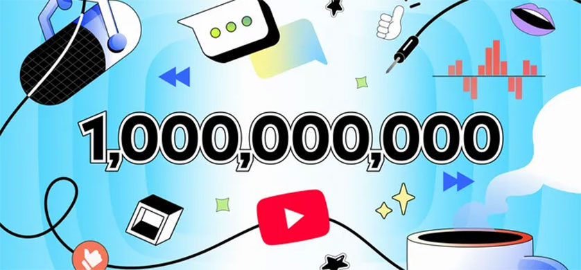 Récord en YouTube: marcó 1.000 millones de usuarios mensuales de podcast