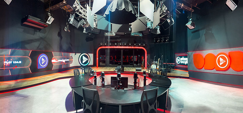 Urbana Play presentó su nuevo estudio 360: un salto al futuro de la radio multiplataforma