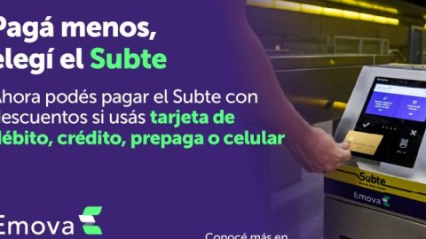 Emova lanzó su campaña “Pagá menos, elegí el Subte”