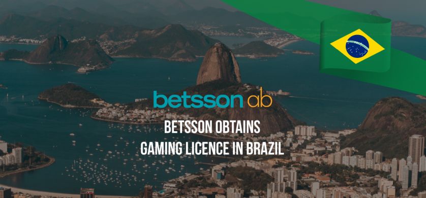 Betsson Group obtiene licencia de Juegos y Apuestas Deportivas en Brasil