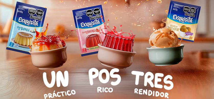 Super desarrolló una campaña integral para Exquisita
