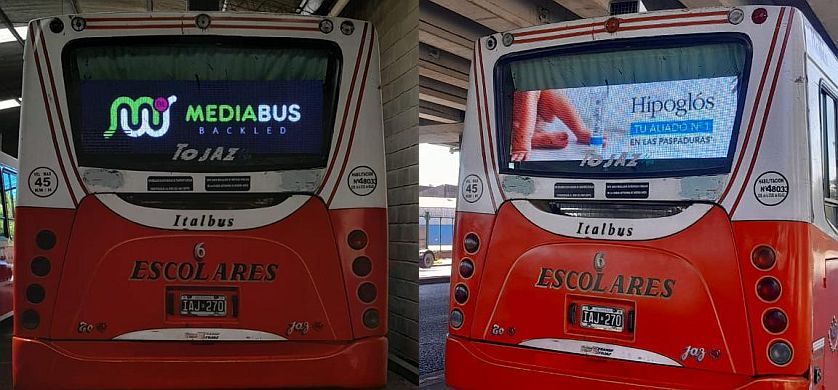 MediaBusTV lanza el primer Circuito de School Bus - BACKLEDS del mercado