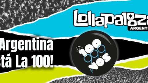 La 100 en el Lollapalooza 2025