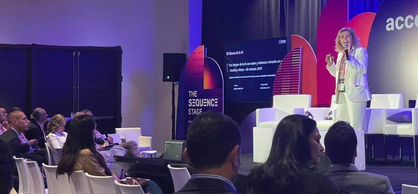 La fundadora de GlobalNews Group destacó la necesidad de una IA responsable en Fintech Américas