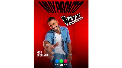 Nico Occhiato es el nuevo conductor de La Voz Argentina