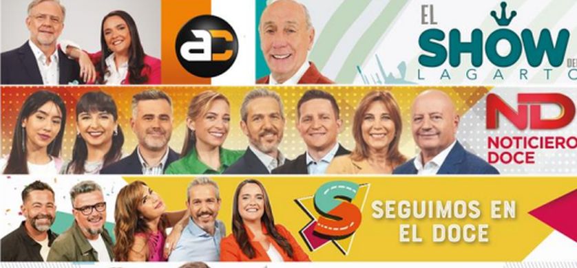 Córdoba: El Doce lidera el rating en marzo con cinco programas locales dominantes