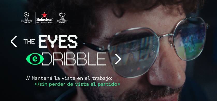 Publicis Argentina desarrolló para Heineken una campaña que une fútbol, trabajo y tecnología