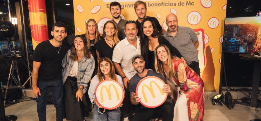 Programa especial de “Olvidate de todo” en la presentación de MiMcdonald's