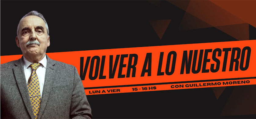Guillermo Moreno desembarcó en Radio del Plata