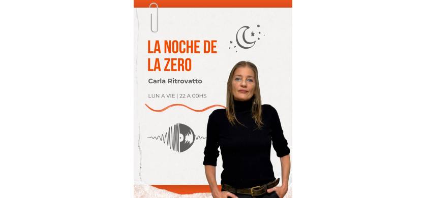 Radio Zero suma a Carla Ritrovato a su programación nocturna