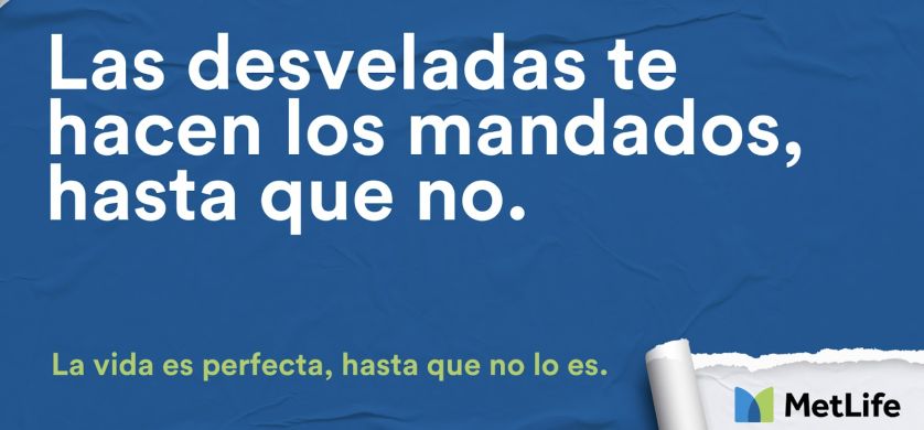 "La vida es perfecta, hasta que no lo es", lo nuevo de Bombay para MetLife México