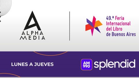 Los medios de Alpha Media dicen presente en La Feria del Libro
