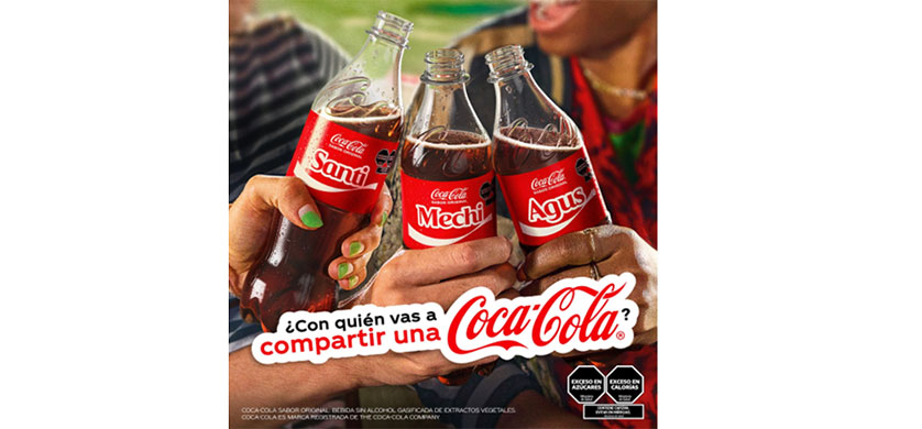 “Compartí una Coca-Cola", la icónica campaña vuelve a Argentina luego de 10 años 
