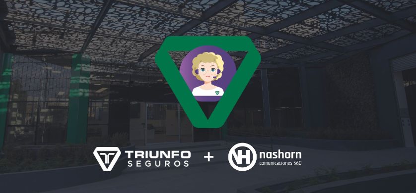 Triunfo Seguros designó a Nashorn para su campaña de "Bety", su nuevo chatbot