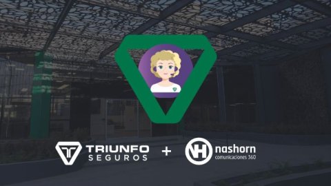 Triunfo Seguros designó a Nashorn para su campaña de "Bety", su nuevo chatbot