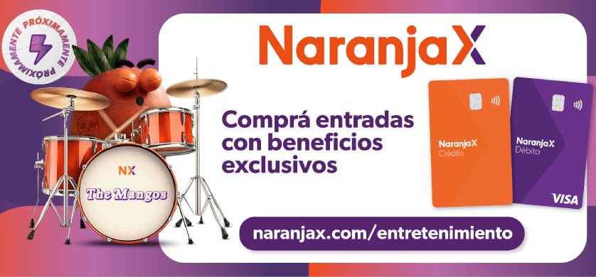 Naranja X presentó su plataforma de entretenimiento