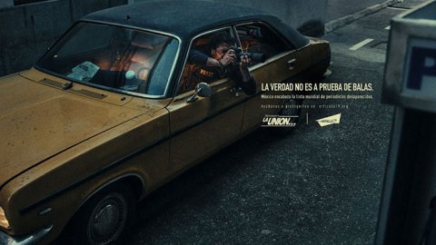Campaña gráfica de Grey México para sensibilizar sobre los asesinatos de fotógrafos y periodistas