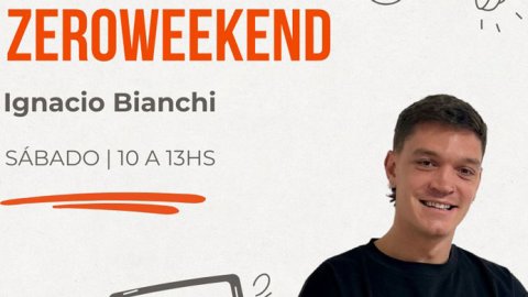 Radio Zero presenta a Ignacio Bianchi como nuevo conductor de Zero Weekend