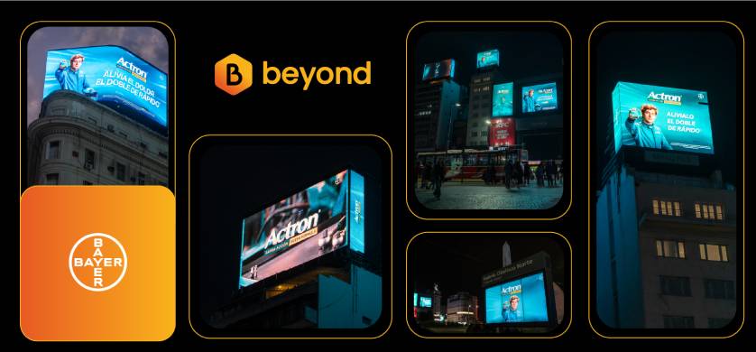 Beyond lanzó la nueva campaña de Actron junto a Franco Colapinto