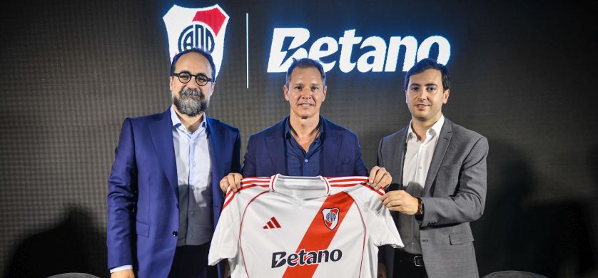 Betano se convierte en main sponsor de River Plate